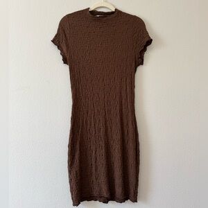 Lisa Says Gah Brown Dress